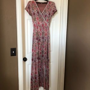 Anthropology maxi dress, sz Small